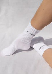 Awoke crew socks 1-pack