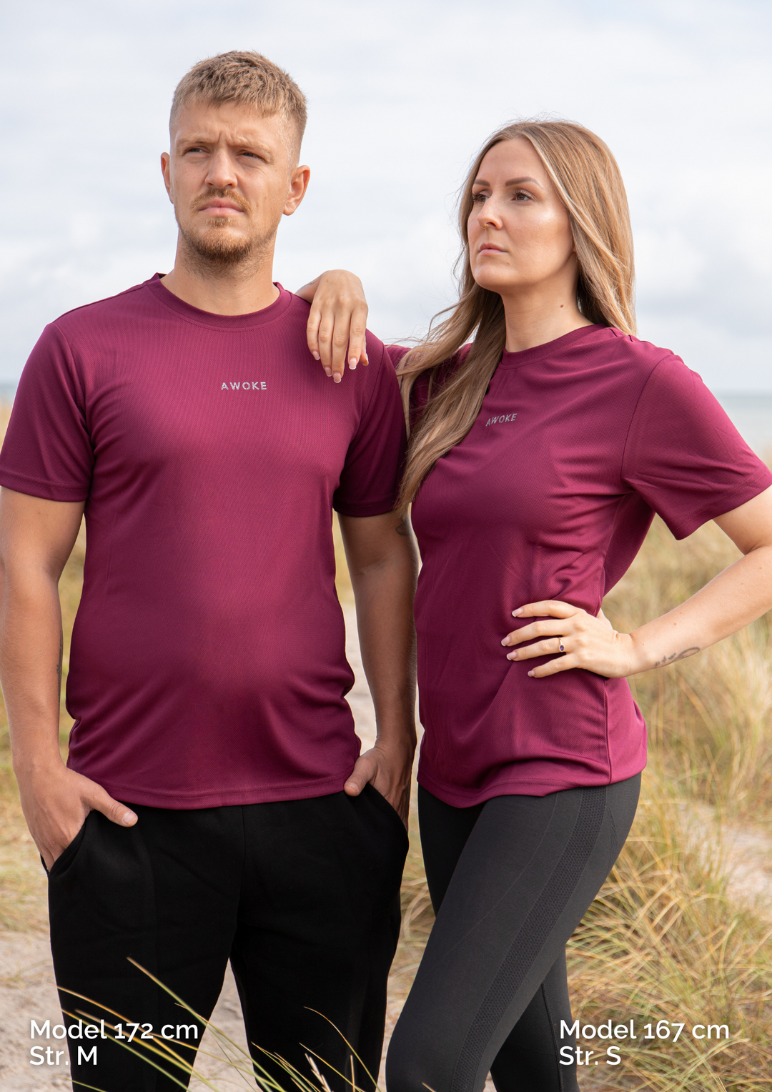 Motion - Unisex Tee - Deep wine